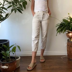COS Beige Utility Pant size 27